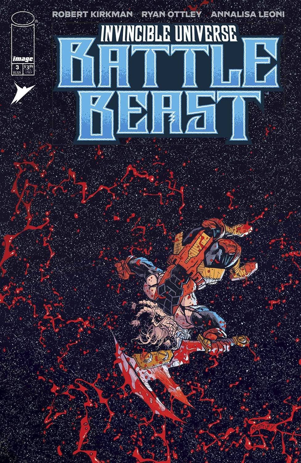 INVINCIBLE UNIVERSE BATTLE BEAST #3 CVR A OTTLEY LEONI