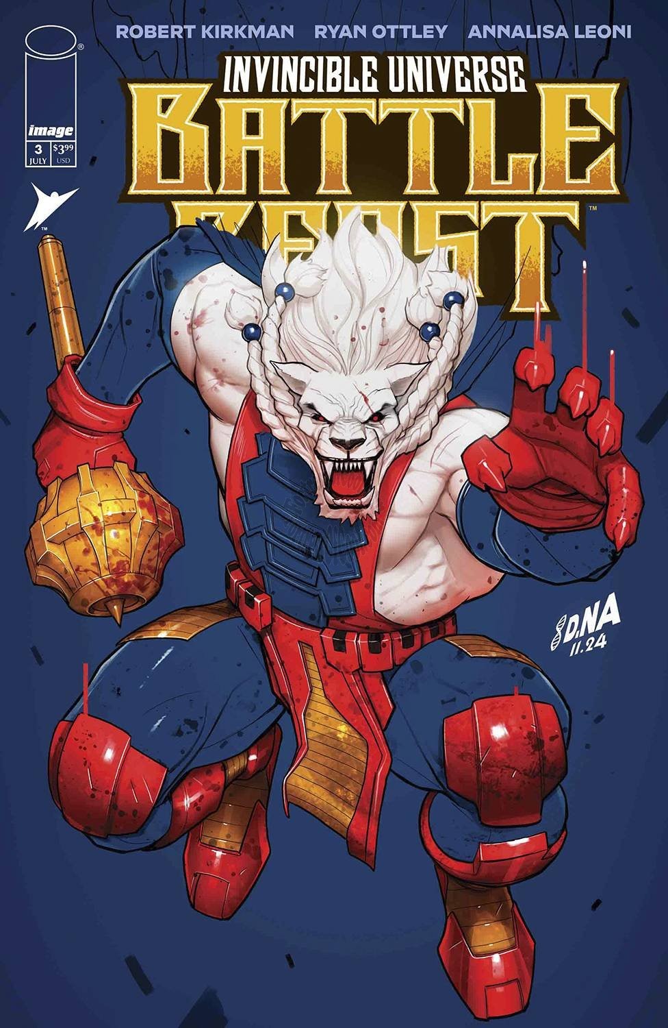 INVINCIBLE UNIVERSE BATTLE BEAST #3 CVR B DAVID NAKAYAMA VARIANT
