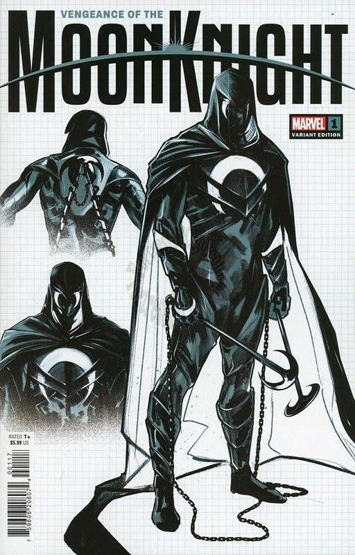 Vengeance of the Moon Knight #1 - 1:10 Incentive Variant Cover