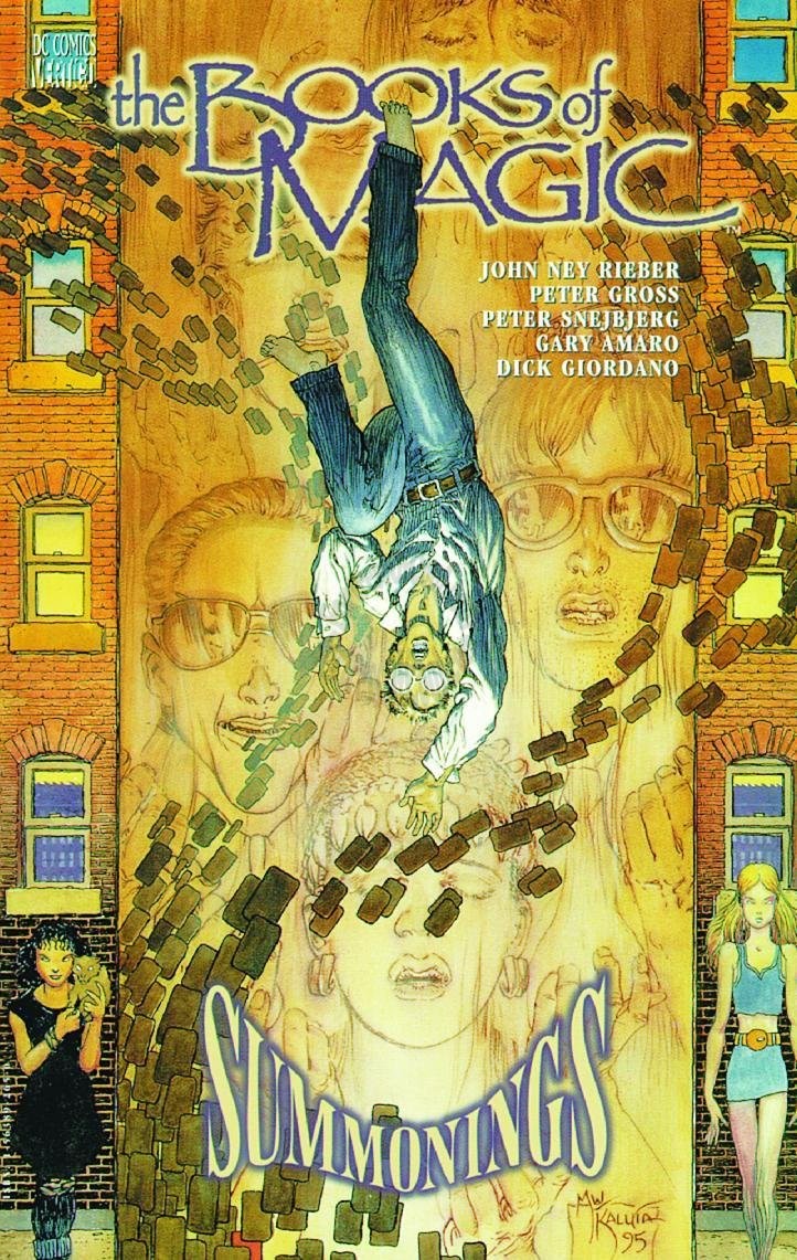 BOOKS OF MAGIC VOL 6 THE BURNING GIRL TPB (1st Print)