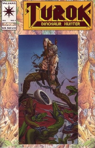Turok Dinosaur Hunter #1 (Chromium embossed cover)