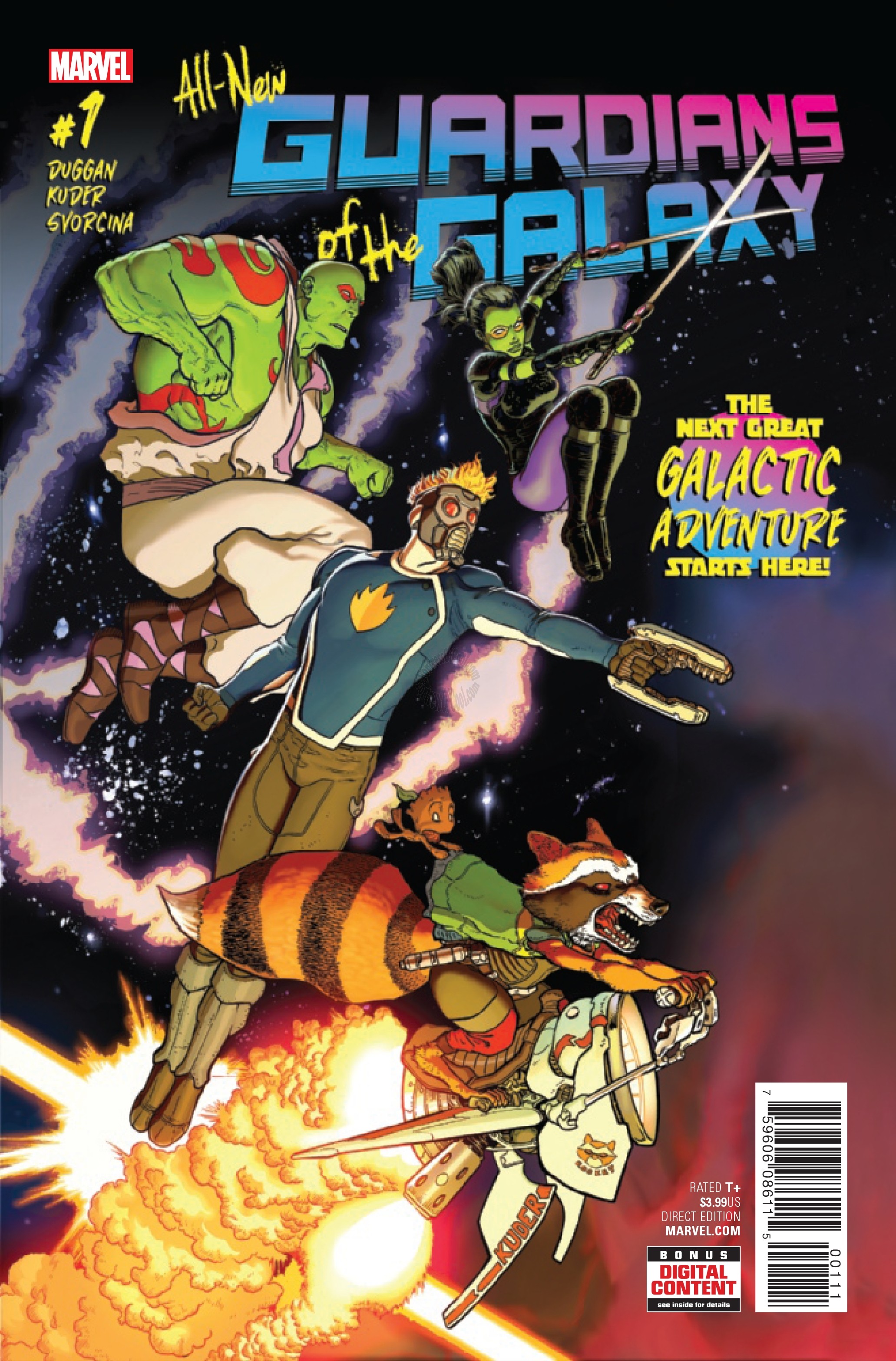 All New Guardians of the Galaxy #1