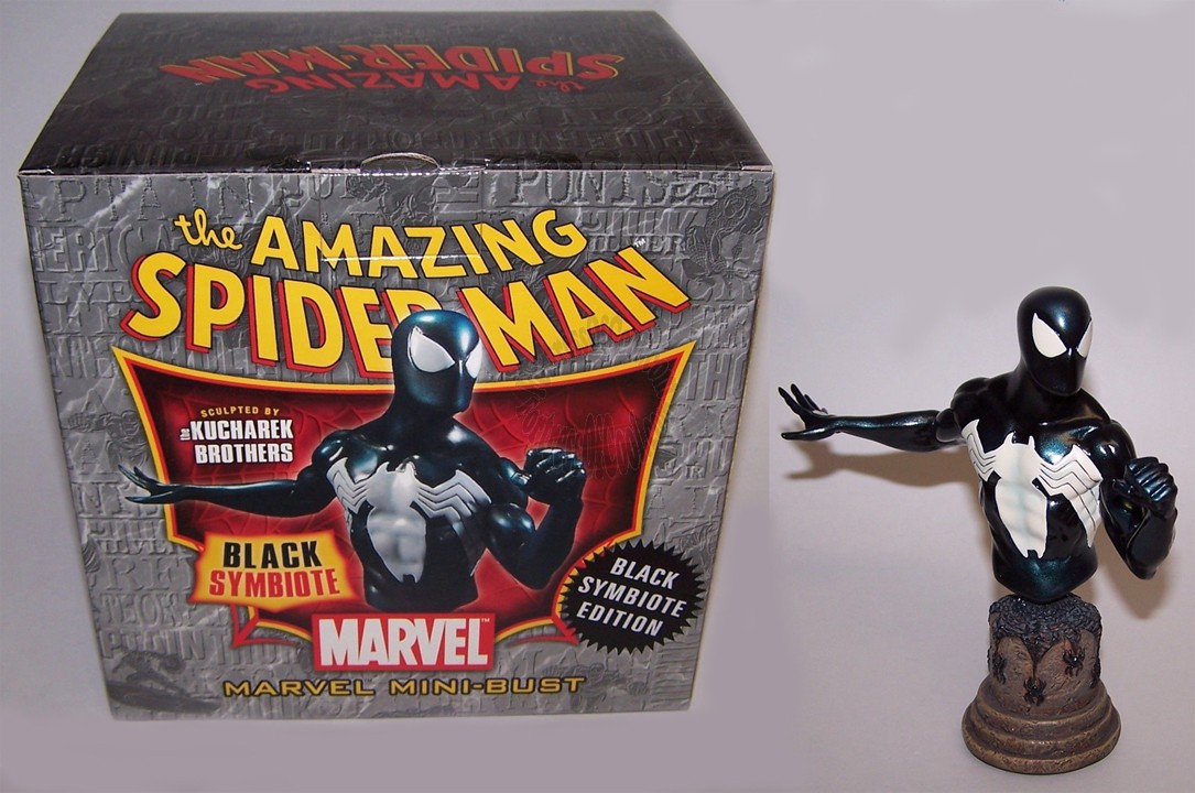 SPIDER-MAN BLACK MINI BUST