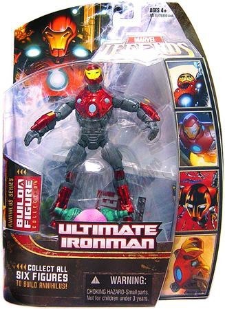 ULTIMATE IRON MAN (Helmet On) - Marvel Legends Annihilus Series Figure