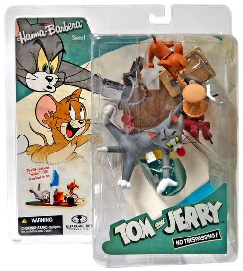 TOM & JERRY: NO TRESPASSING - HANNA BARBERA SERIES 1 FIGURE