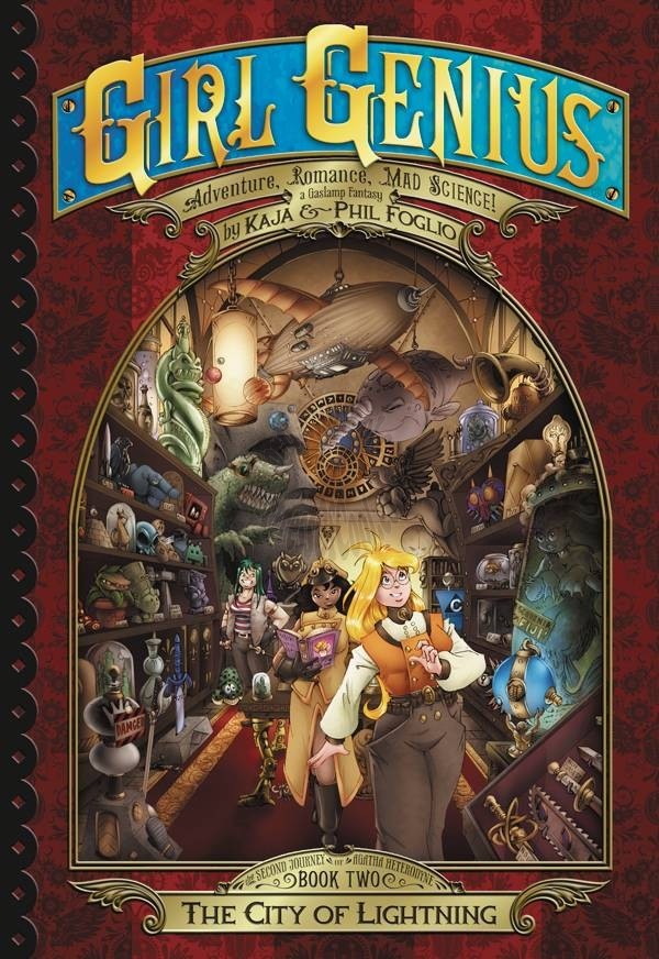 GIRL GENIUS SECOND JOURNEY HC VOL 02 CITY OF LIGHTNING (HardCover)