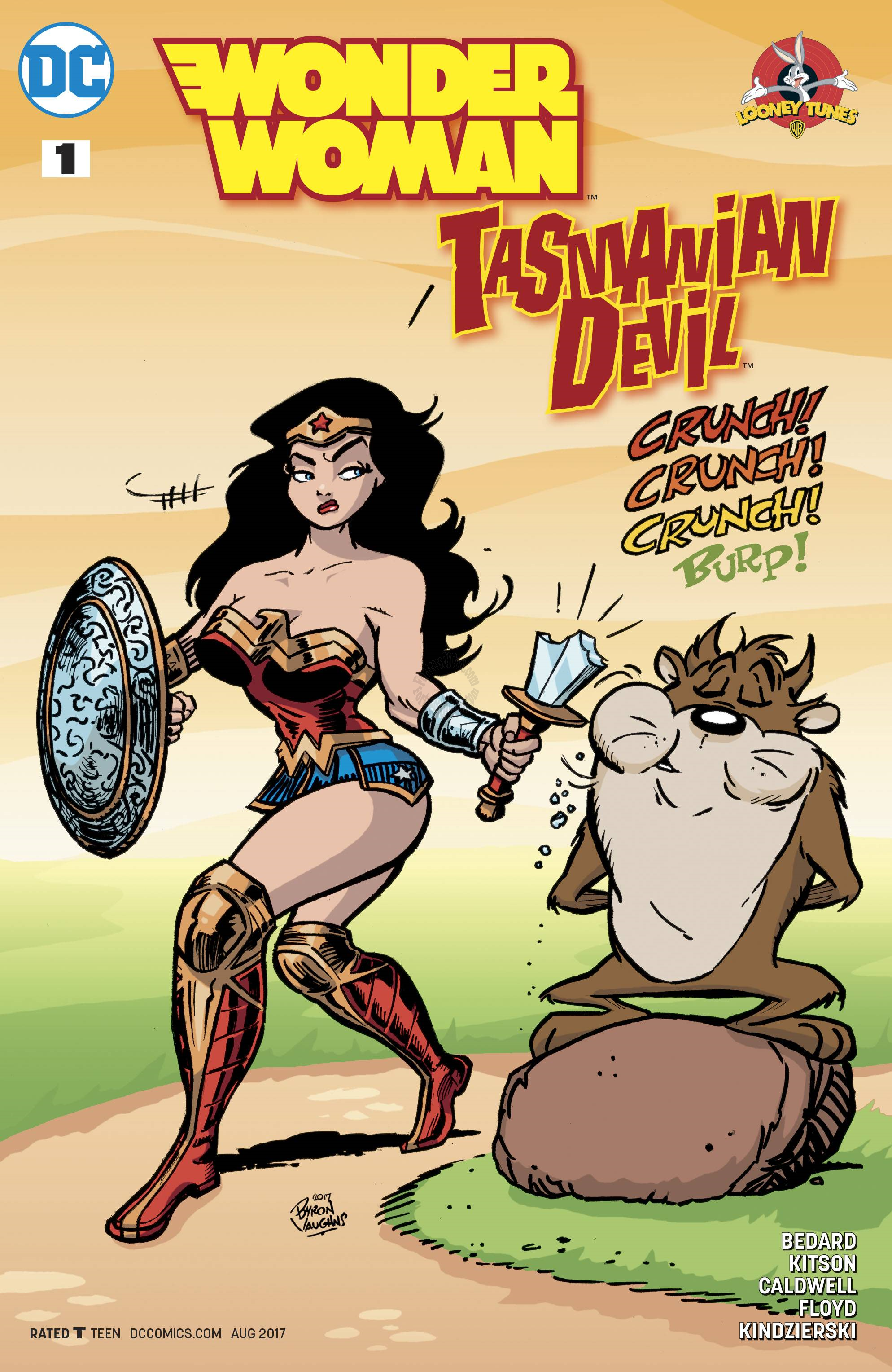 WONDER WOMAN TASMANIAN DEVIL SPECIAL #1 VARIANT