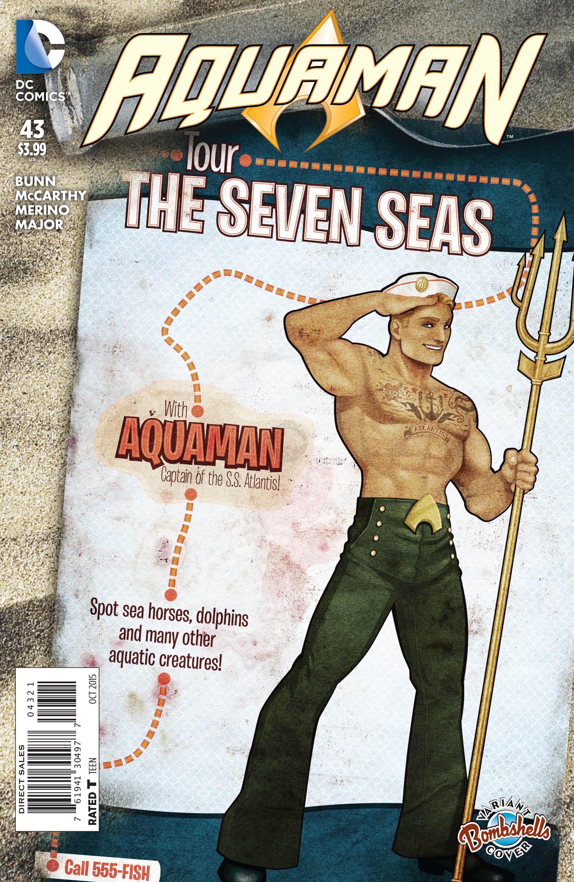 AQUAMAN #43 BOMBSHELLS VARIANT EDITION