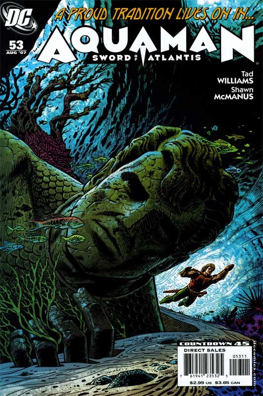 AQUAMAN:SWORD OF ATLANTIS #53