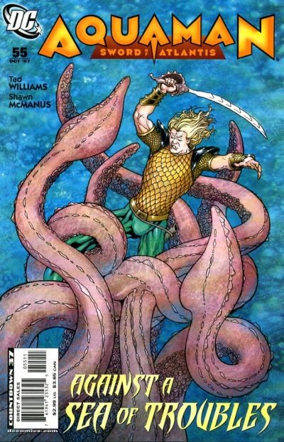 AQUAMAN:SWORD OF ATLANTIS #55