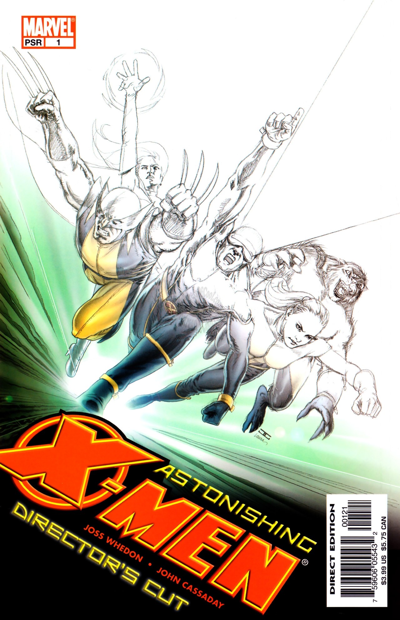Astonishing X-Men #1 DIRECTORS CUT VARIANT EDITION