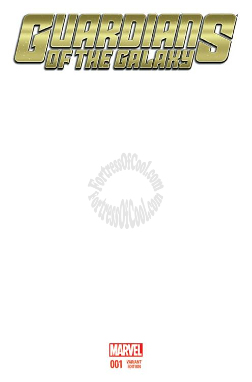 GUARDIANS OF THE GALAXY #1 BLANK VARIANT