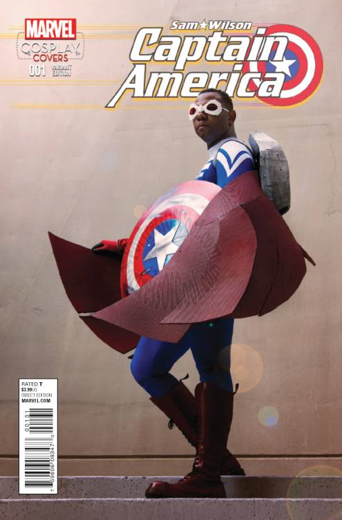 CAPTAIN AMERICA SAM WILSON #1 COSPLAY VARIANT