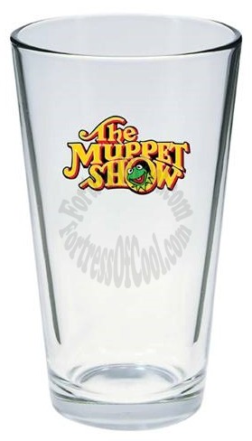 MUPPET SHOW LOGO PINT GLASS