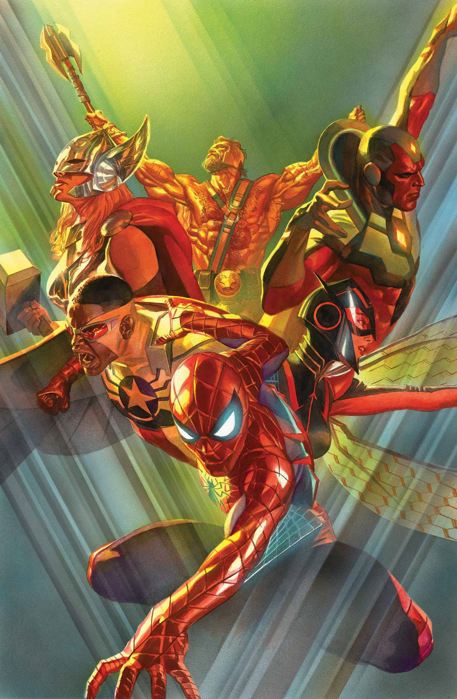 AVENGERS Vol 6 #1 By Alex Ross Poster