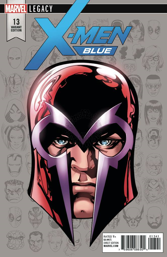 X-MEN BLUE #13 MCKONE LEGACY HEADSHOT VARIANT LEGACY