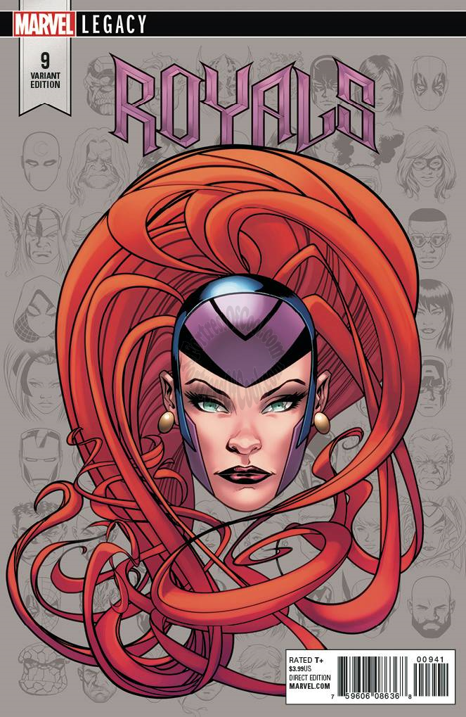 ROYALS #9 MCKONE LEGACY HEADSHOT VARIANT LEGACY