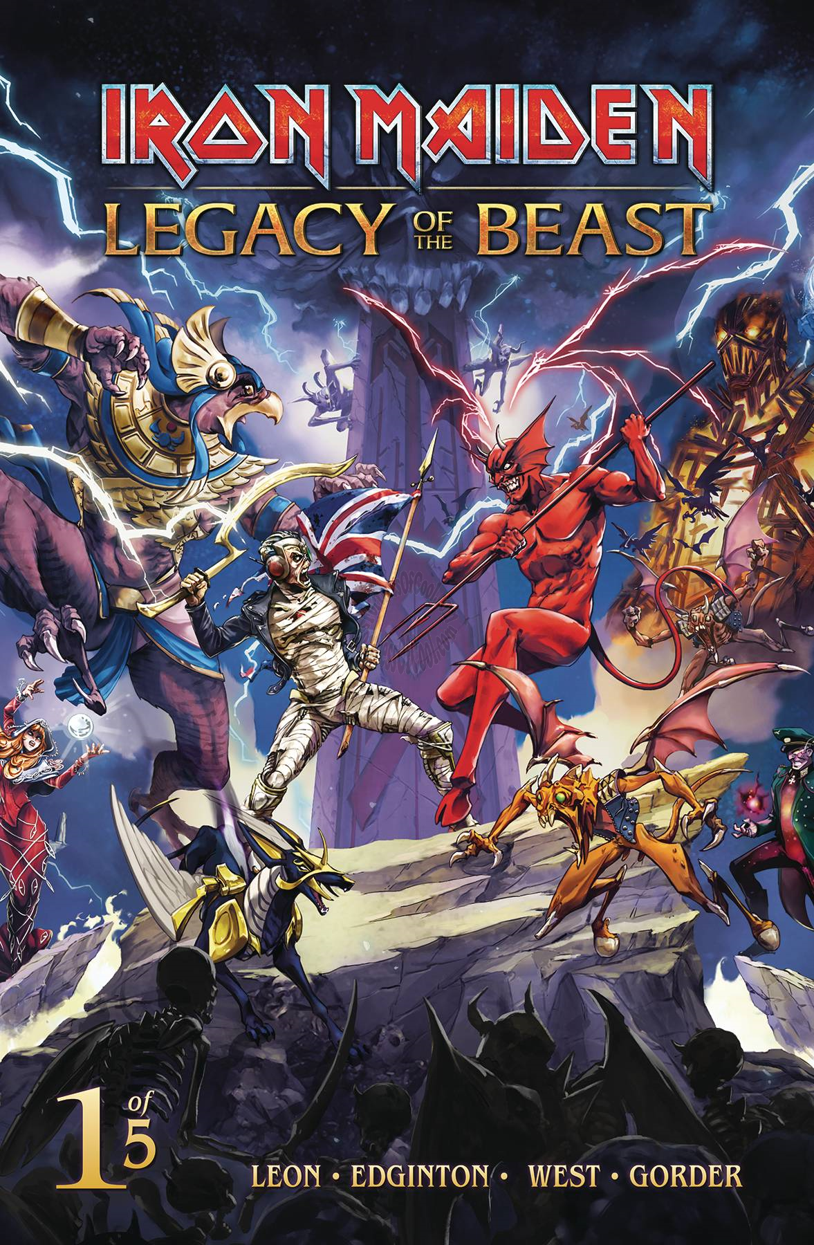 IRON MAIDEN LEGACY OF THE BEAST #1 (OF 5) CVR C CASAS