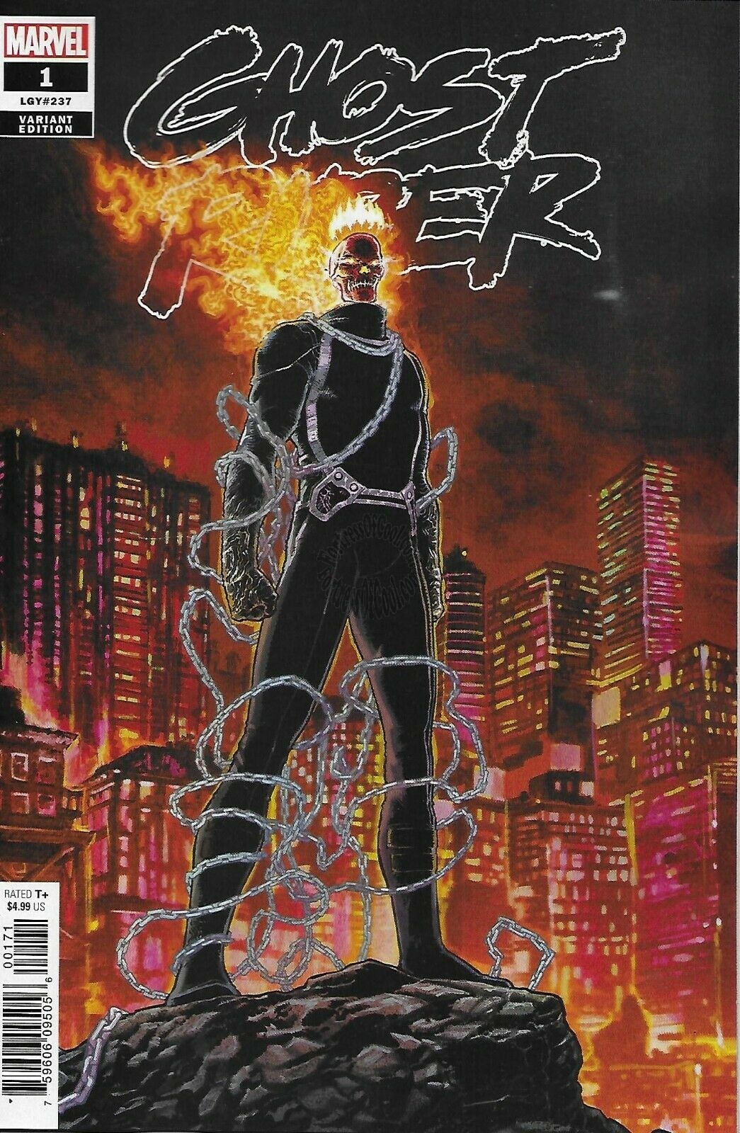 GHOST RIDER #1 KING OF HELL KUDER VARIANT