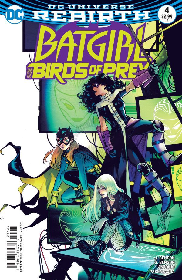 BATGIRL AND THE BIRDS OF PREY #4 VARIANT EDITION