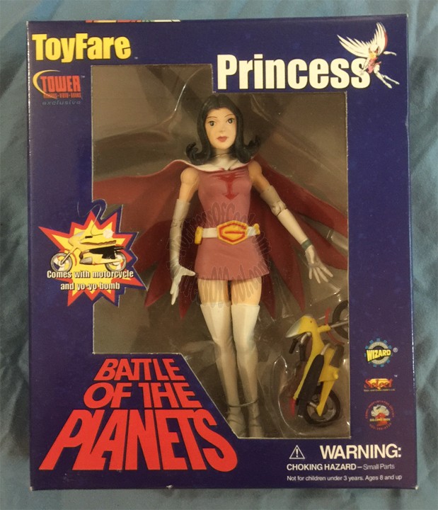 BATTLE OF THE PLANETS (BOTP) PRINCESS TOYFARE EXCLUSIVE ACTION FIGURE