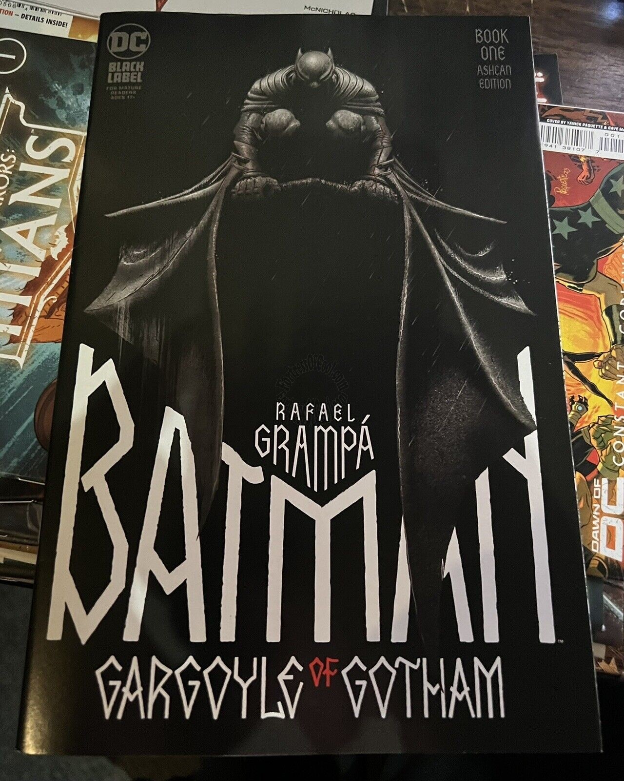 BATMAN GARGOYLE OF GOTHAM #1 - RAPHAEL GRAMPA - 1 PER STORE ASHCAN