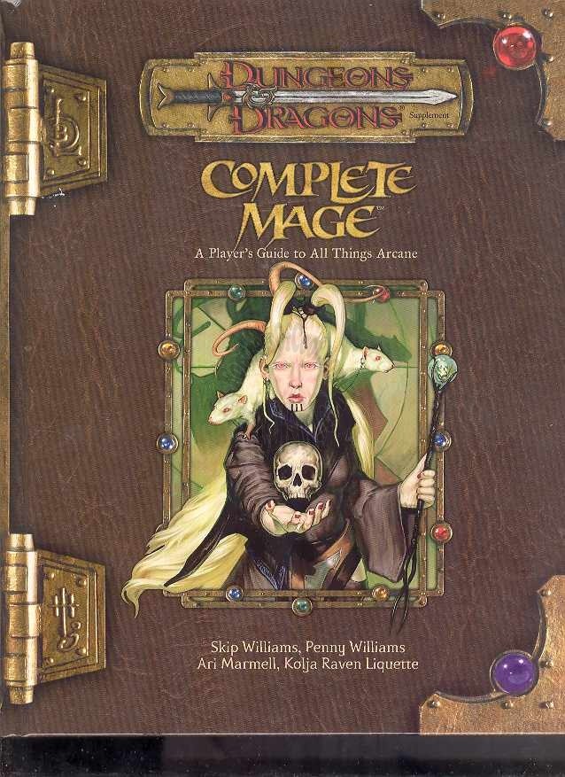 DUNGEONS & DRAGONS COMPLETE MAGE (d20 3.5 Fantasy Roleplaying Supplement) FIRST PRINT - HardCover