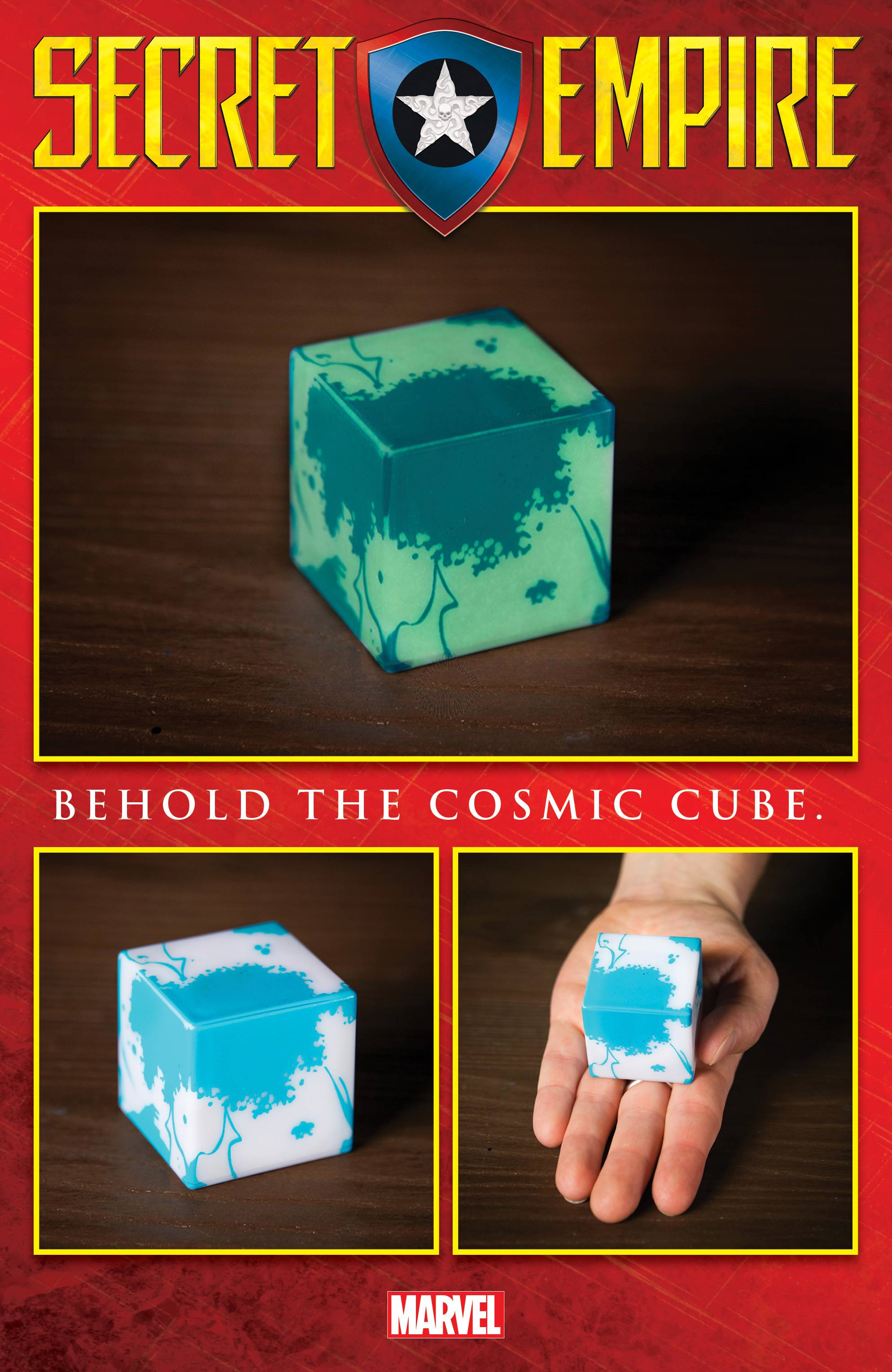 COSMIC CUBE GLOW IN THE DARK - SECRET EMPIRE - PROMO ITEM