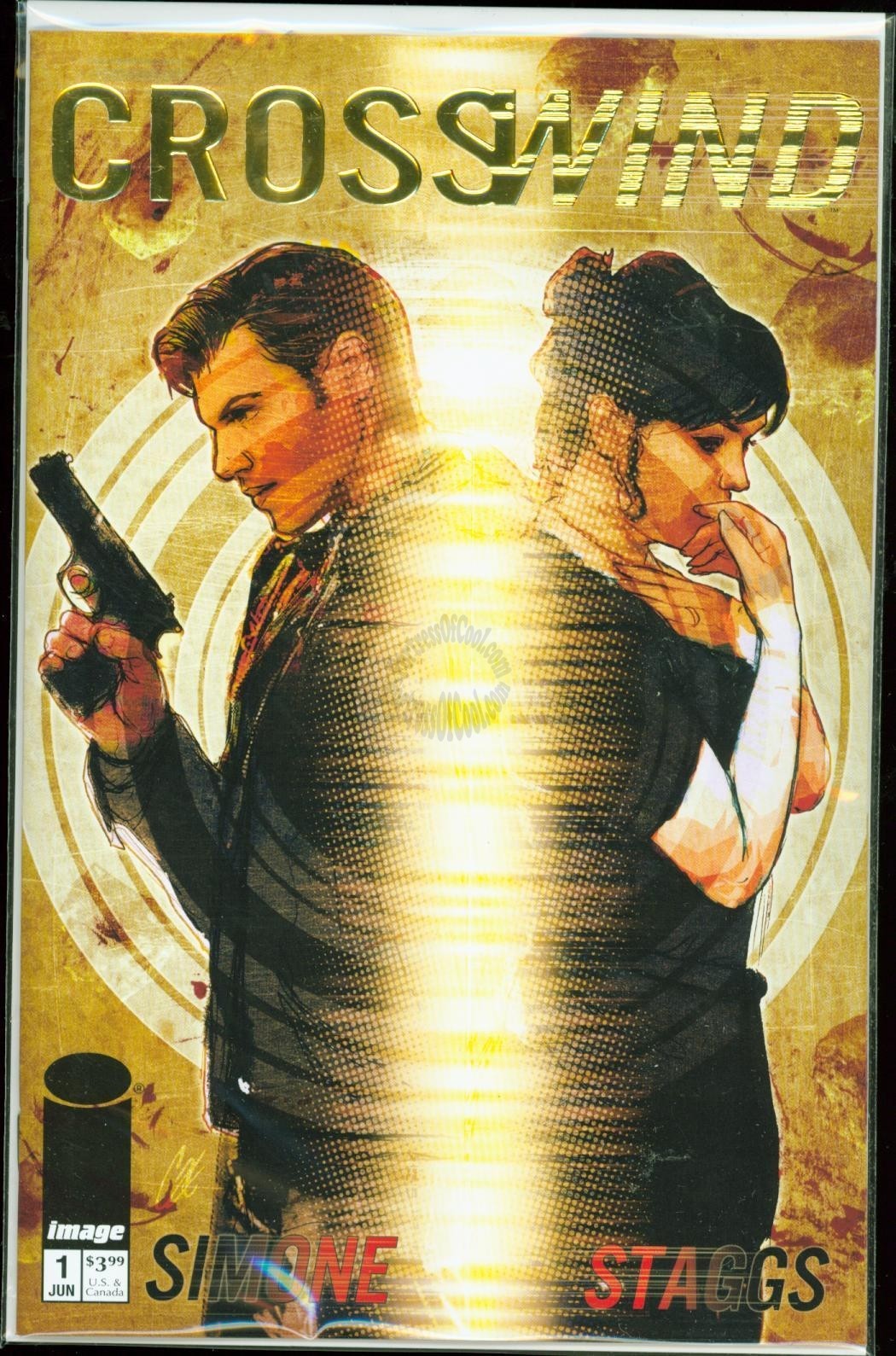 CROSSWIND #1 GOLD FOIL RETAILER APPRECIATION VARIANT