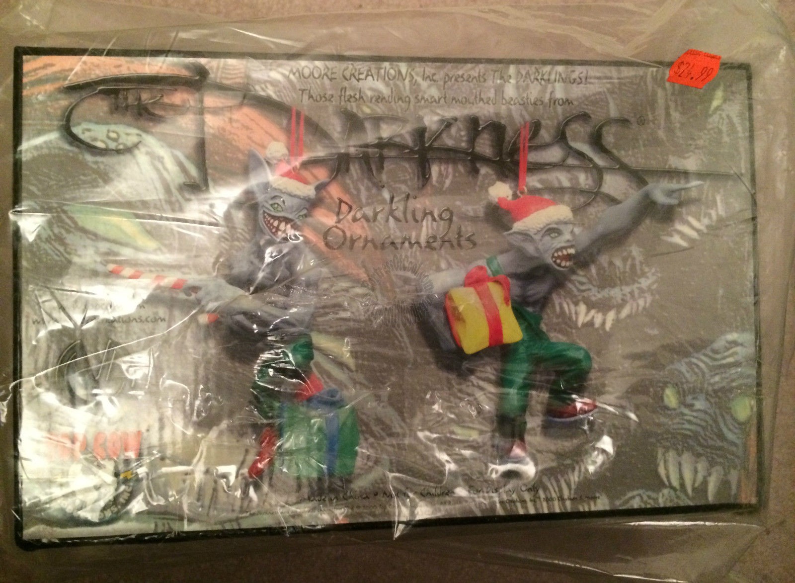 DARKNESS DARKLING ORNAMENT SET - MOORE CREATIONS - 2000