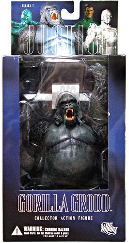 GORILLA GRODD JUSTICE LEAGUE ALEX ROSS SERIES 7 ACTION FIGURE