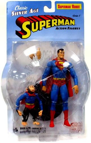 SILVER AGE SUPERMAN SERIES 1 SUPERMAN ROBOT FIGURE