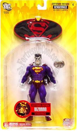 BIZARRO - SUPERMAN BATMAN SERIES 4 VENGEANCE ACTION FIGURE