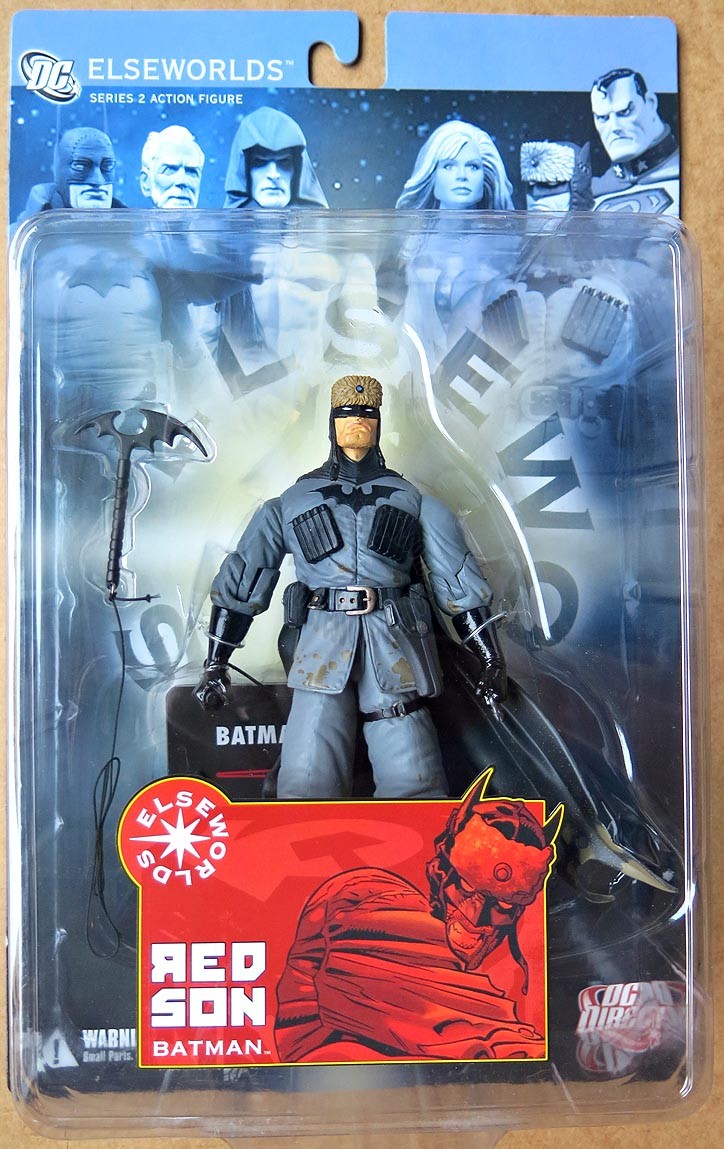 ELSEWORLDS SERIES 2 RED SON BATMAN FIGURE
