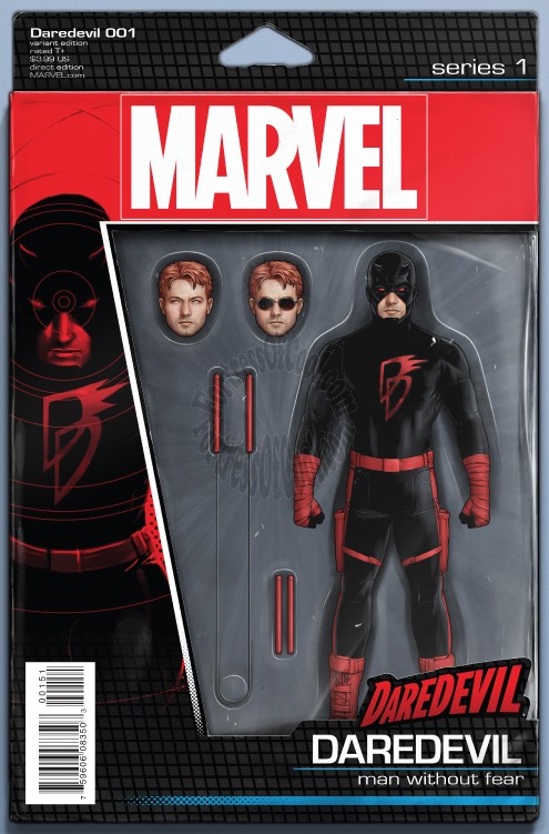 DAREDEVIL #1 CHRISTOPHER ACTION FIGURE VARIANT