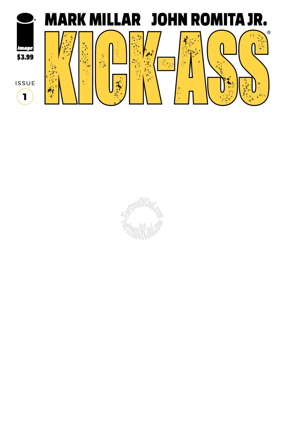 KICK-ASS #1 CVR F BLANK CVR (MR)