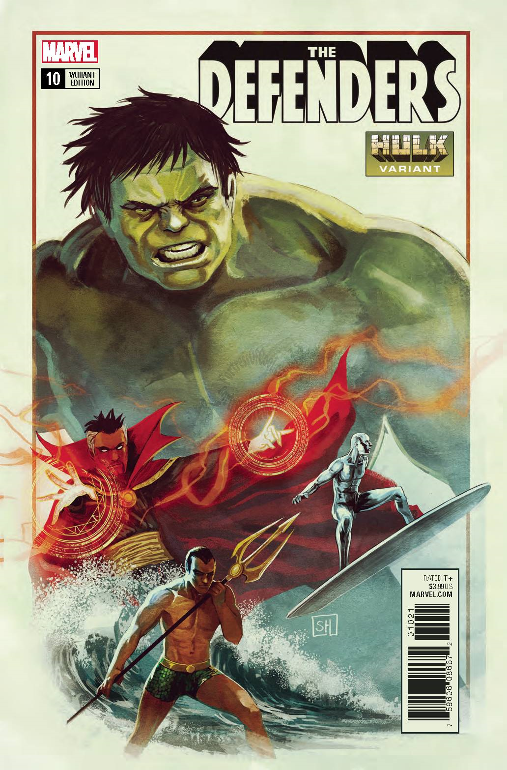 DEFENDERS #10 HULK VARIANT LEGACY