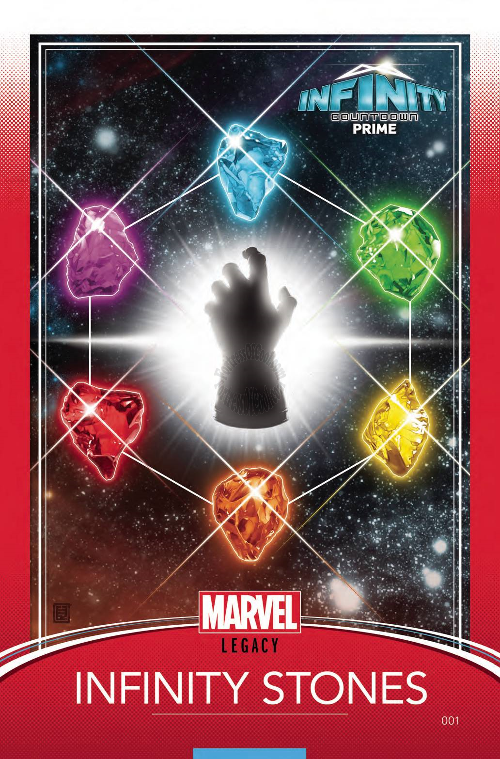 INFINITY COUNTDOWN PRIME #1 TRADING CARD VARIANT LEGACY