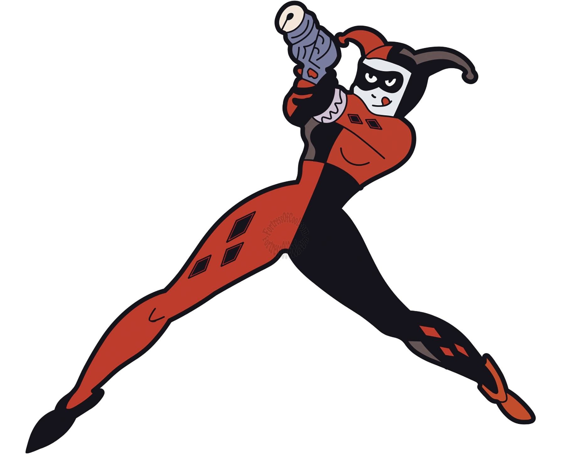 BATMAN ANIMATED SERIES HARLEY QUINN MAGNET