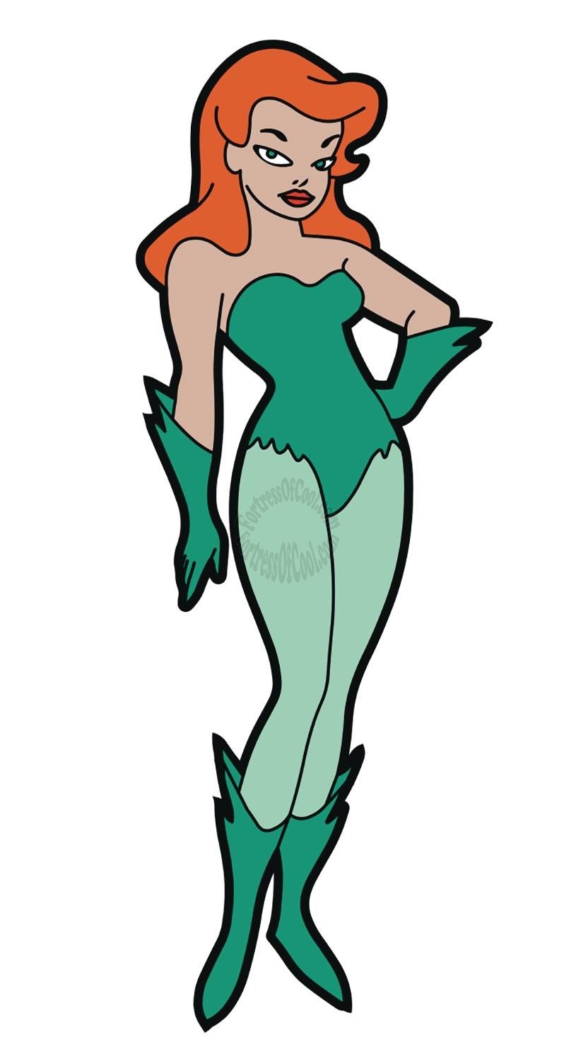 BATMAN ANIMATED SERIES POISON IVY MAGNET