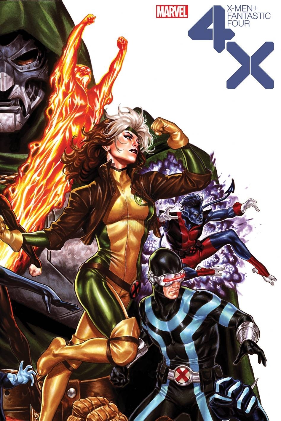 X-MEN FANTASTIC FOUR #2 (OF 4) BROOKS VARIANT