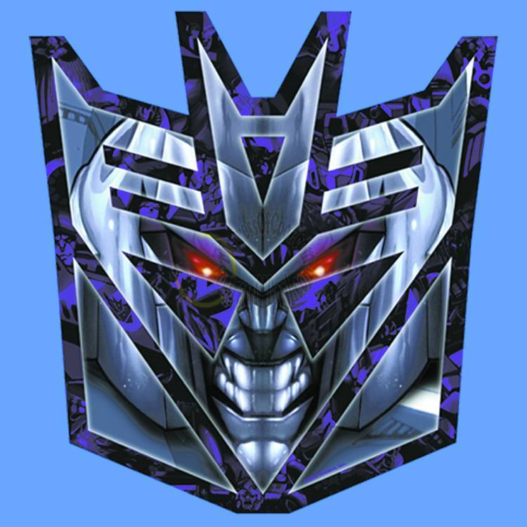 TRANSFORMERS DECEPTICON INSIDE LOGO T-SHIRT XL