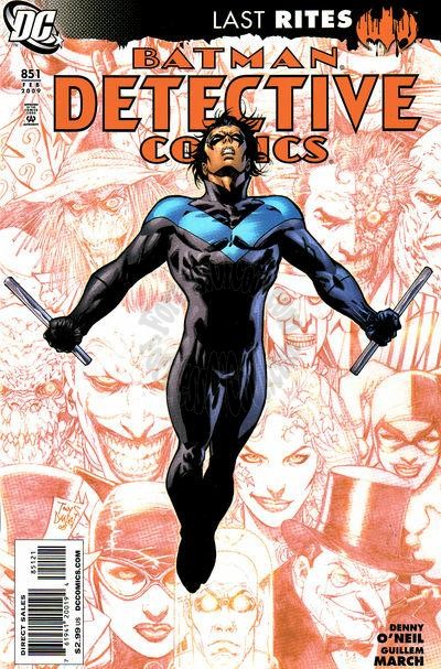 DETECTIVE COMICS #851 Limited Variant cover by Tony Daniel