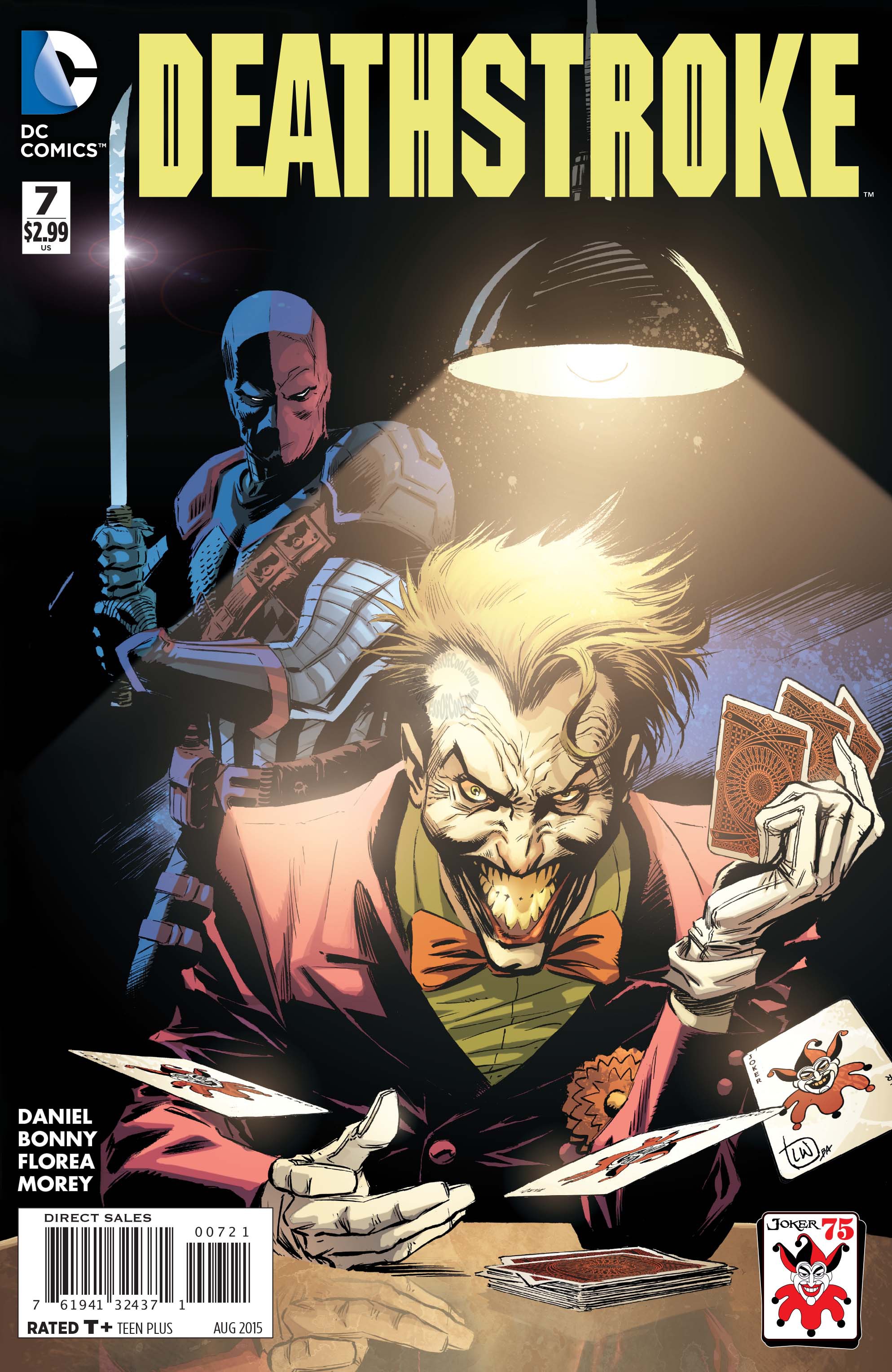 DEATHSTROKE #7 THE JOKER VARIANT EDITION