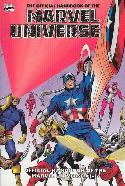 ESSENTIAL OFFICIAL HANDBOOK OF THE MARVEL UNIVERSE TPB VOL 01 (FIRST PRINT)