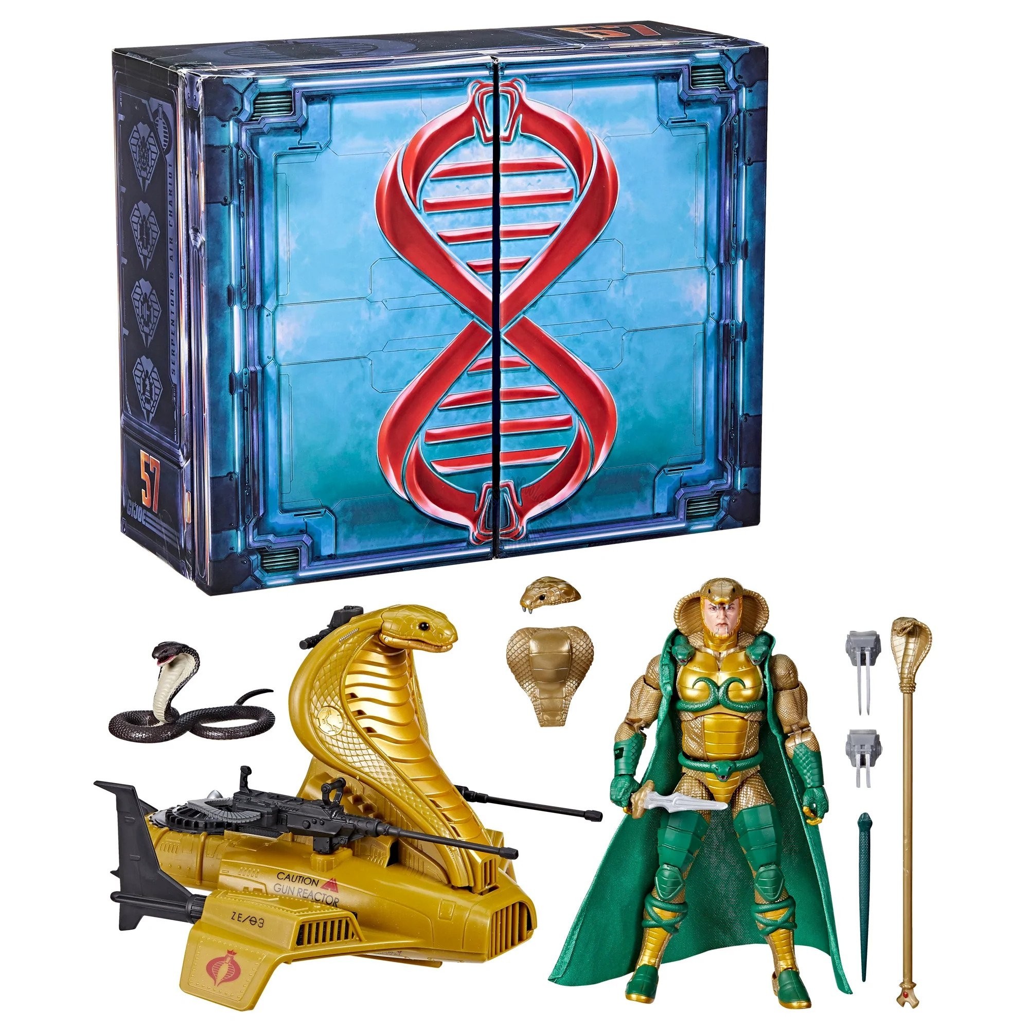 G.I. Joe Classified Series Serpentor & Air Chariot Figure and Vehicle - CONFIRMED PREORDER 