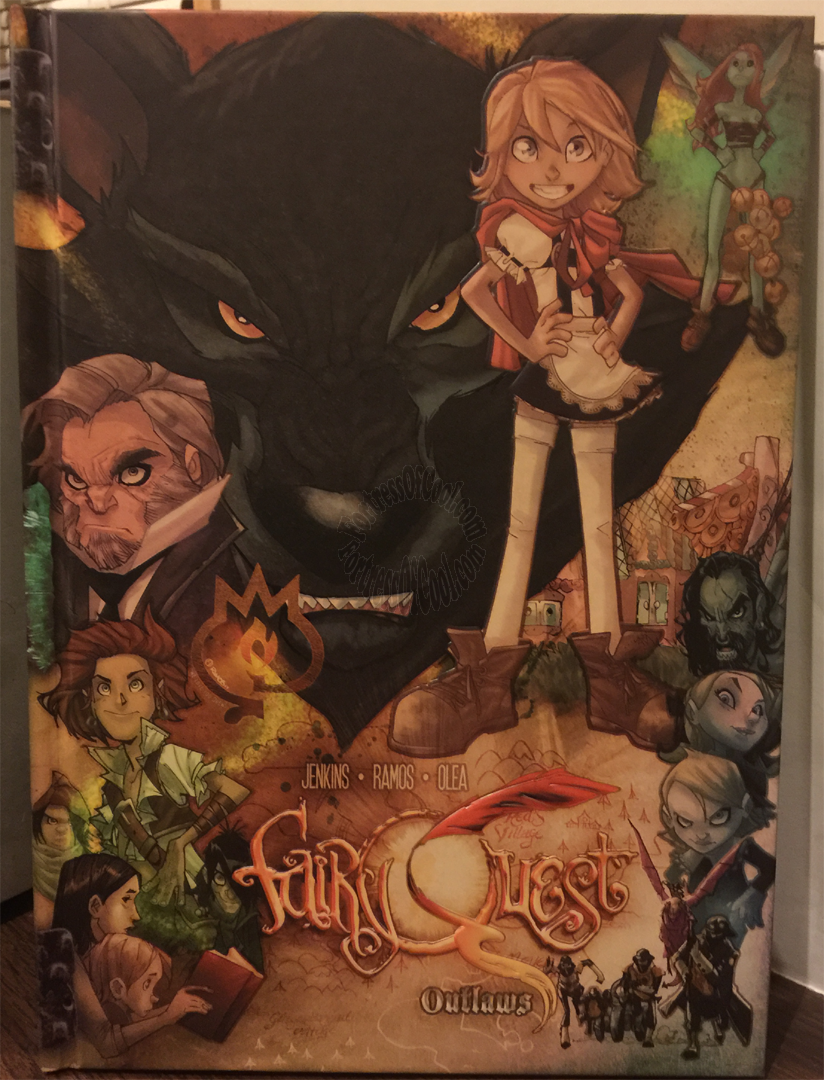 Fairy Quest 1 – Outlaws - LIMITED EDITION DOUBLE SIGNED PRESTIGE HARDCOVER - Kickstarter Campaign Exclusive - FIRST PRINT