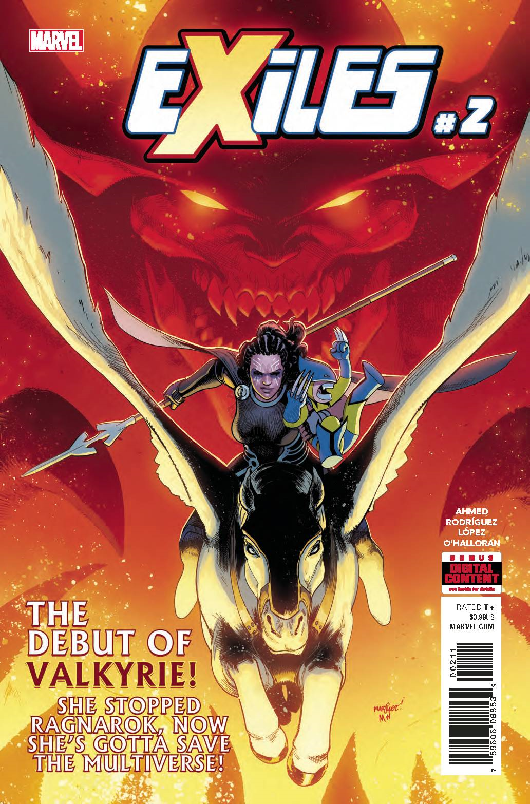 EXILES #2 (First Appearance of the New Valkyrie)