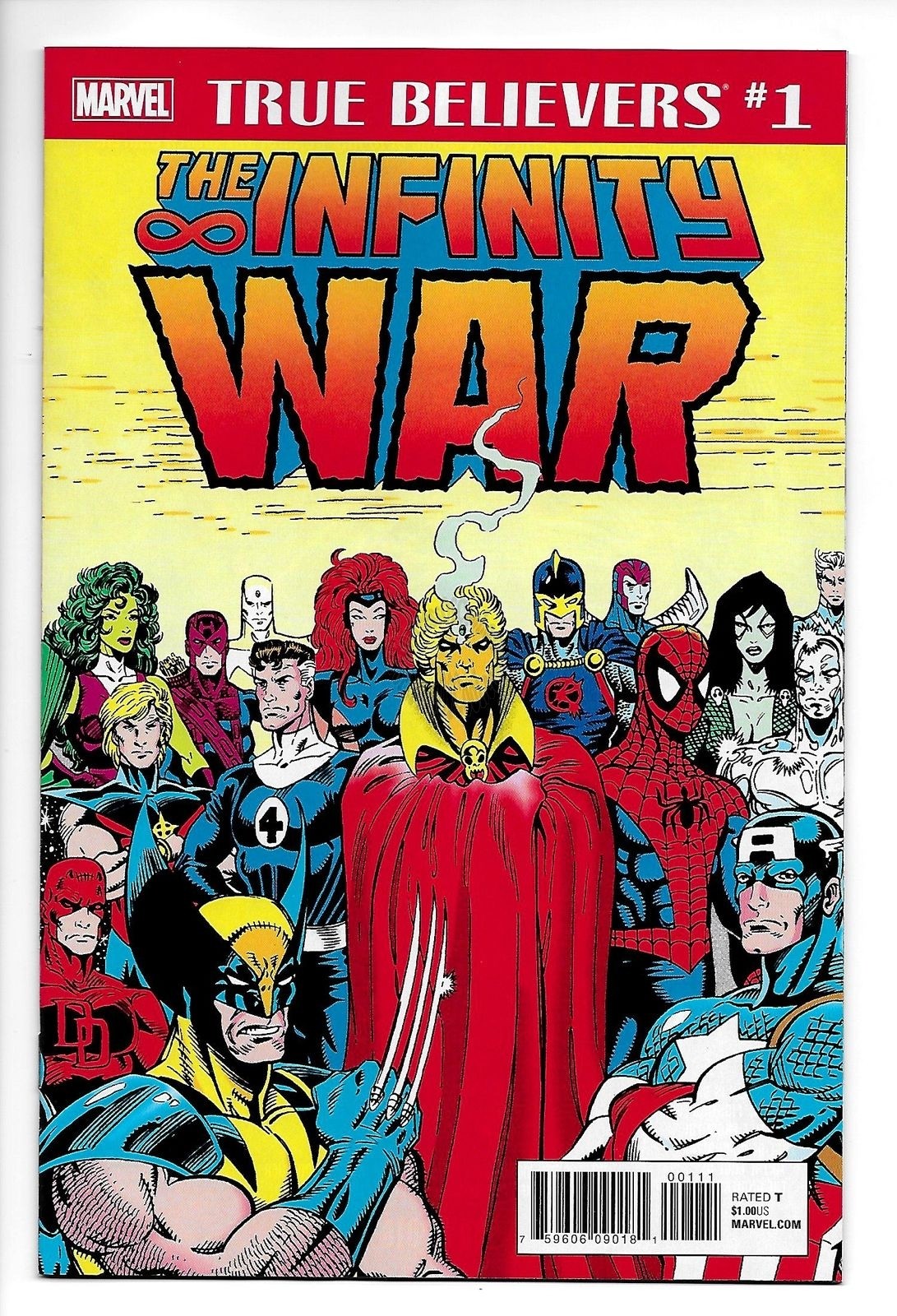 TRUE BELIEVERS INFINITY WAR #1