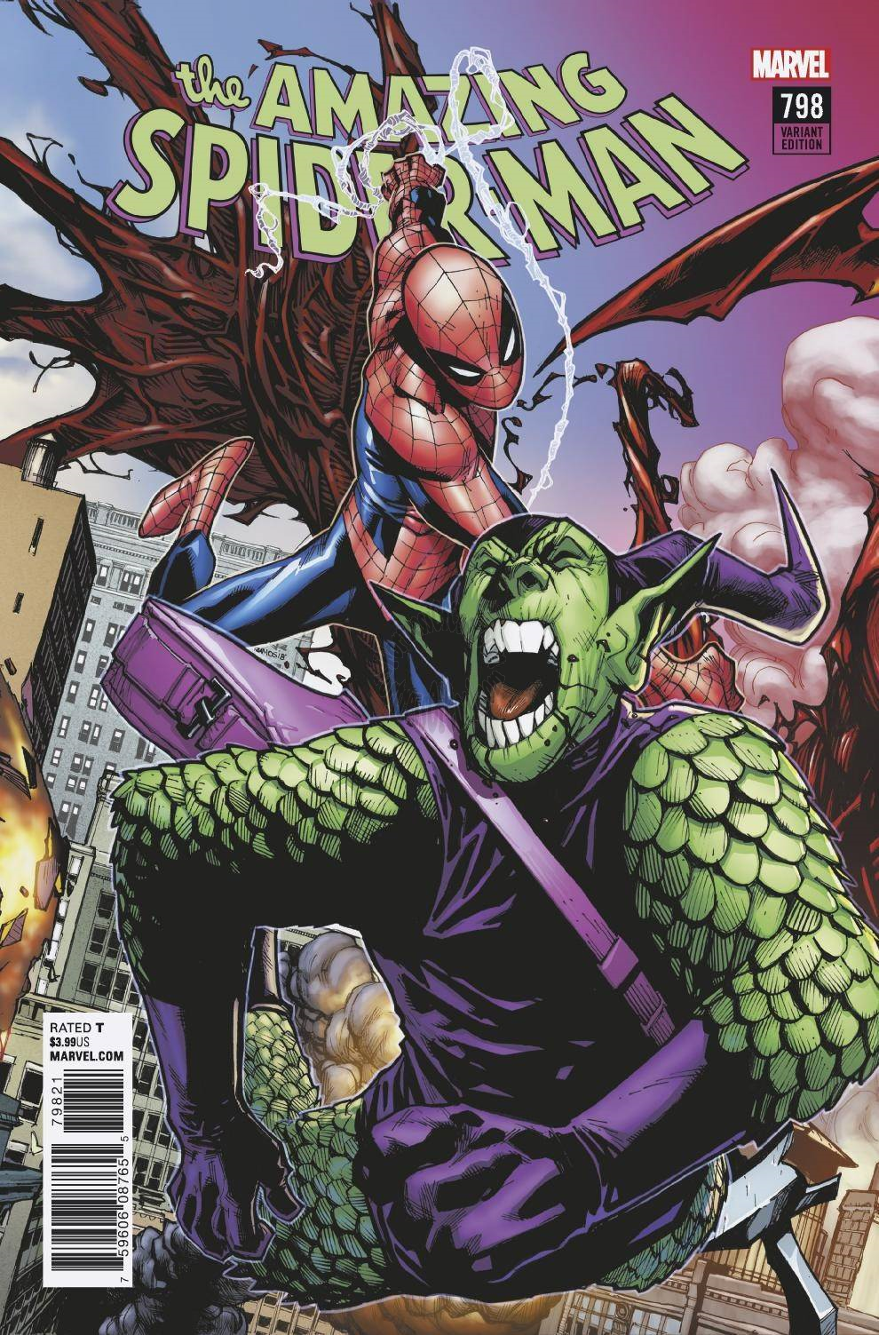 AMAZING SPIDER-MAN #798 RAMOS CONNECTING VARIANT LEGACY (First Print)